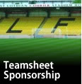 Teamsheet Sponsorship